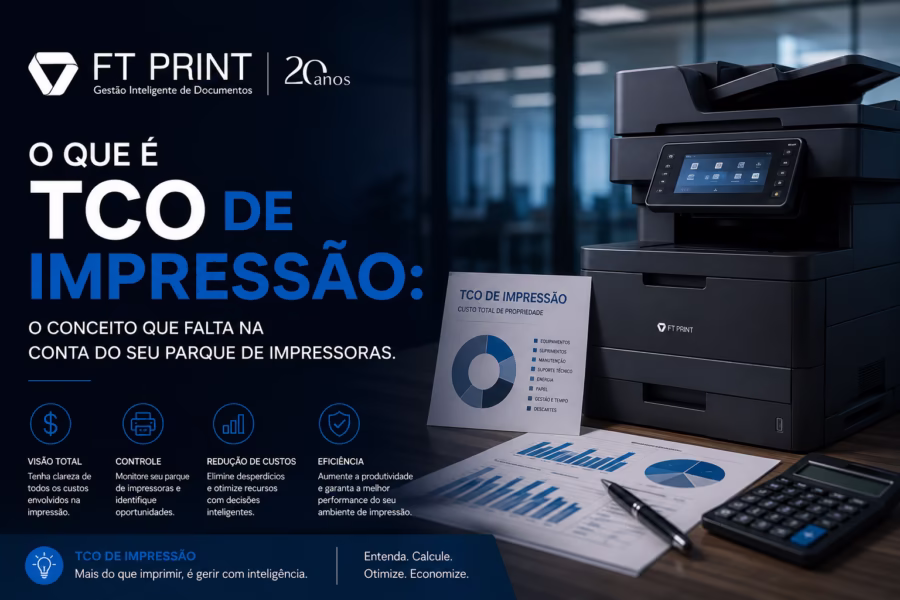 TCO de impressão: o conceito que falta na sua conta