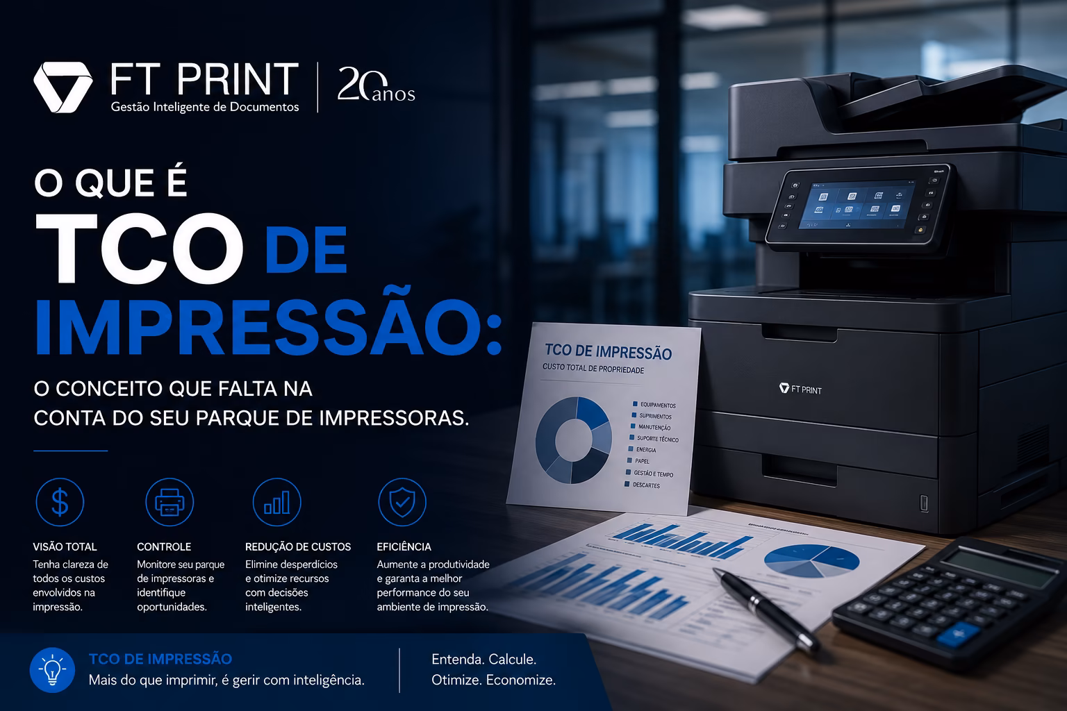 TCO de impressão: o conceito que falta na sua conta