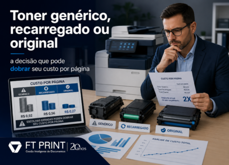 Toner Genérico, Recarregado ou Original: A Decisão Que Pode Dobrar Seu Custo